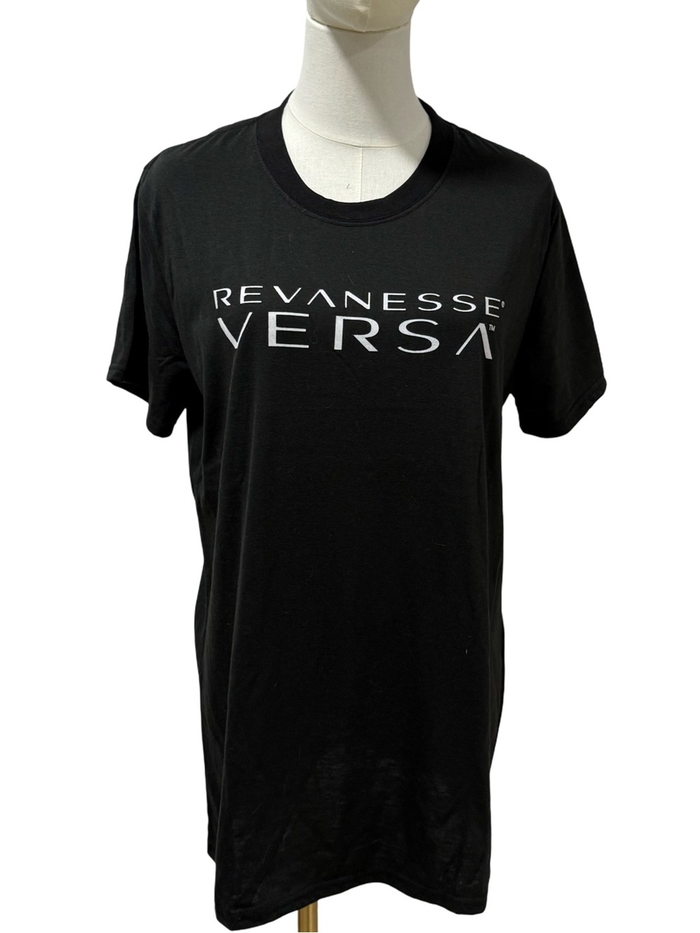 Revanesse Versa professional Black Logo T-Shirt Size Medium for Nurse Injectors
